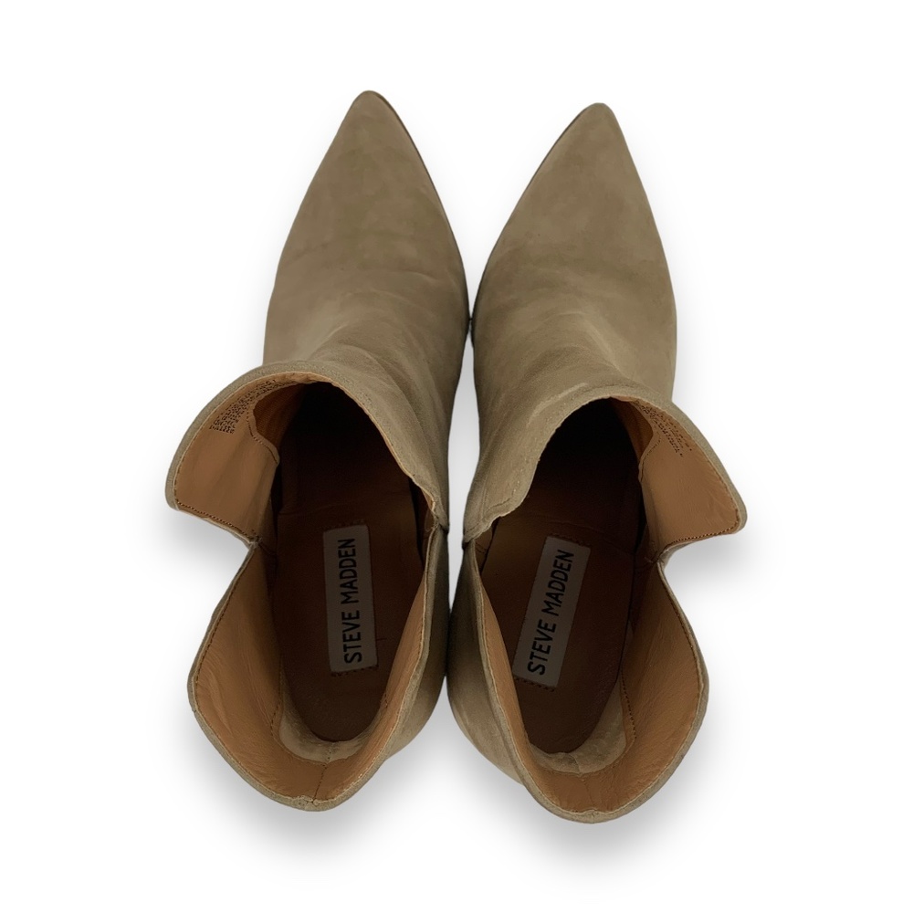 Steve Madden Taupe Suede Kaylah Pointed Toe Heele… - image 5